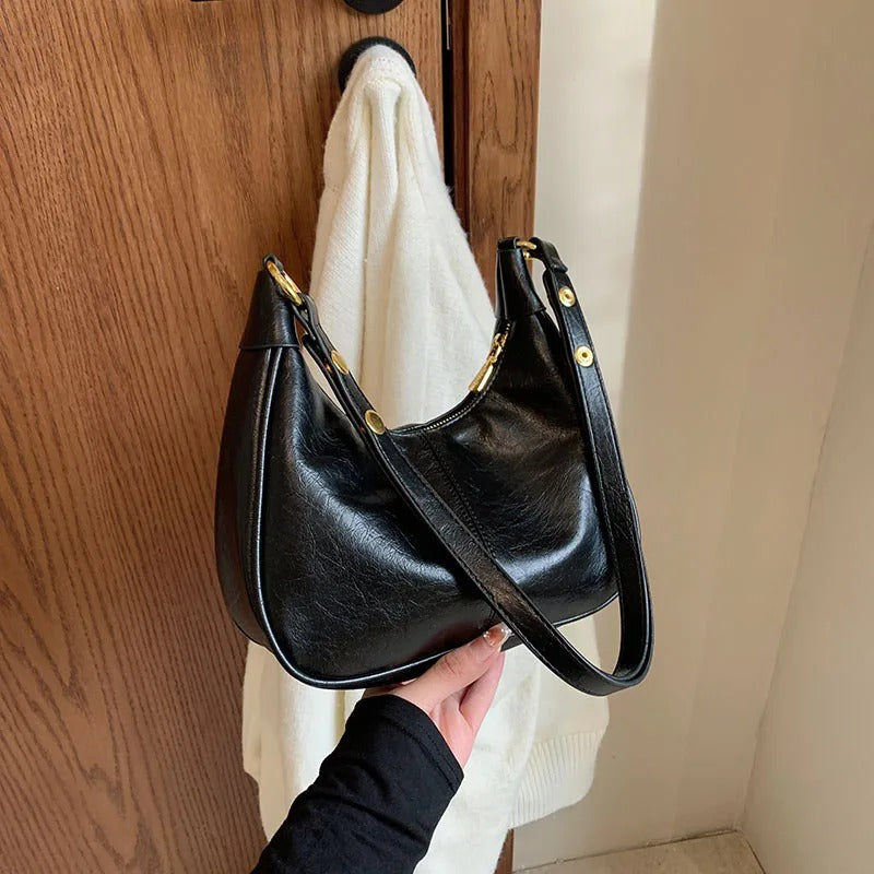 Midnight Buckle Bag