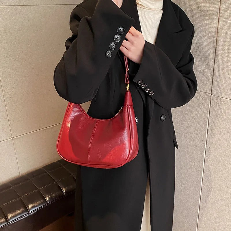 Midnight Buckle Bag