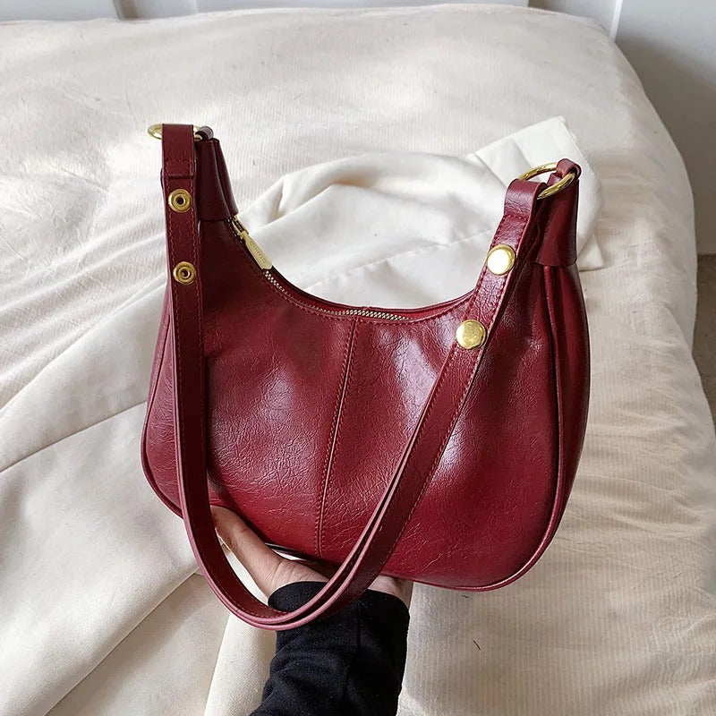 Midnight Buckle Bag